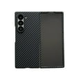thumbnail image 1 of Allytechgroup for Galaxy Z Fold 6 Case with Screen Protector, Magnetic Back Cover [Compatible with Magsafe] Slim Fit Shell Carbon Fiber Anti-Scratch Phone Case for Samsung Galaxy Z Fold 6,Black, 1 of 10