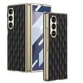 thumbnail image 1 of Allytechgroup Galaxy Z Fold 7 Case with Build in Screen Protector, Stylish Premium PU Leather Slim Fit Shell Back Cover Anti-Scratch Shockproof Phone Case for Samsung Galaxy Z Fold 7, Black, 1 of 8