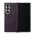 thumbnail image 1 of Allytechgroup Galaxy Z Fold 7 Case, Carbon Fiber Texture [Compatible with Magsafe] Shockproof Anti-Scratch Drop Protection Slim Fit Shell Cover for Samsung Galaxy Z Fold 7, Purple, 1 of 9