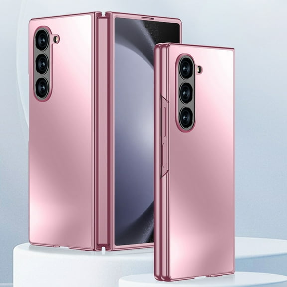 Allytechgroup Galaxy Z Fold 7 Case, Matte Back Cover Slim Fit Anti-Scratch Heavy Duty Shockproof Anti-Fingerprint Bumper Phone Case for Samsung Galaxy Z Fold7, Pink