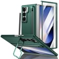 thumbnail image 1 of Allytechgroup Galaxy Z Fold 7 Case with Stylus Pen, Build in Screen Protector S Pen Holder Full Body Shockproof Anti-Scratch Camera Lens Kickstand Rugged Phone Case Cover for Samsung Galaxy Z Fold 7, 1 of 12