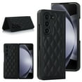 thumbnail image 1 of Allytechgroup Galaxy Z Fold5 5G Case, Slim Fit Premium PU Leather Stylish Protective Shockproof Fashionable Phone Cases Cover for Samsung Galaxy Z Fold 5, Black, 1 of 8