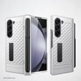 thumbnail image 1 of Allytechgroup Galaxy Z Fold6 Case with Screen Protector, Magnetic Back Cover Compatible with Magsafe Pen Holder Shockproof Kickstand Phone Case for Samsung Galaxy Z Fold 6, Silver, 1 of 1