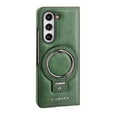 thumbnail image 1 of Allytechgroup Galaxy Z Fold7 Case, Compatible with Mag-safe Anti-Scratch Ring Holder Kickstand Wireless Charging Shockproof Magnetic Phone Case for Samsung Galaxy Z Fold 7, Green, 1 of 10