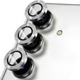 thumbnail image 1 of Allytechgroup Glitter Bling Camera Lens Protector for Samsung Galaxy S24+ Plus, Individual Lens Protector Sparkly S24 Plus Camera Cover Ring Clear Tempered Glass 9H Case Friendly, Silver, 1 of 7