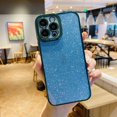thumbnail image 1 of Allytechgroup Glitter Case Compatible with iPhone 15, Soft TPU Lightweight Slim Stylish Bling Clear Case for Women Girl, Shockproof Camera Protective Case for iPhone 15 - Darkgreen, 1 of 9