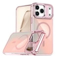 thumbnail image 1 of Allytechgroup Glossy Case for iPhone 15 Pro, [Compatible with Magsafe] Non-Slip Lightweight Rugged with Lanyard Shockproof Magnetic Back Cover Bumper for iPhone 15 Pro Women Girls, Pink, 1 of 5