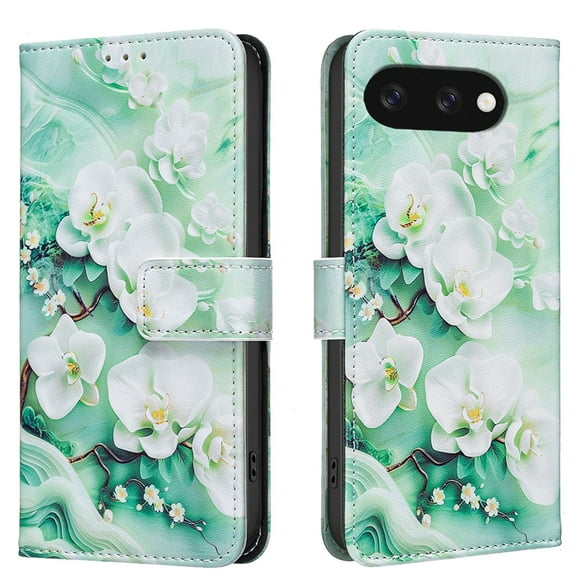 Allytechgroup Google Pixel 10 Pro XL Case Wallet Cover with Card Slots & Cash Pocket, Flip Folio Phone Case for Apple Google Pixel 10 Pro XL, Shockproof Stand Premium PU Leather Case for Women Girls
