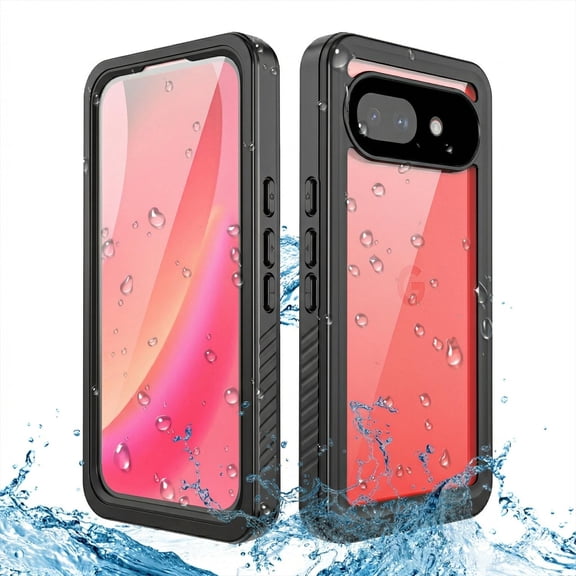 Allytechgroup for Google Pixel 10A Waterproof Case, IP68 Waterproof Dustproof Military Grade Shockporoof Bumper Phone Case Cover for Google Pixel 10A, Black