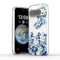 thumbnail image 1 of Allytechgroup Google Pixel 9 / 9 Pro Case Clear, Samsung A36 5G Cover, Fashion Flowers Design Slim Shell Back Cover Shockproof Anti-Scratch Bumper Luxury Phone Case for Google Pixel 9 / 9 Pro, 1 of 4