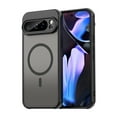 thumbnail image 1 of Allytechgroup for Google Pixel 9 Case, Compatible with Magsafe Matte Transparent Slim Fit Rugged Hybrid TPU PC Hard Shell Phone Case Covere for Google Pixel 9, Black, 1 of 7