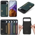 thumbnail image 1 of Allytechgroup for Google Pixel 9 Case, Premium PU Leather Slim Fit Comfortable Grip Shockproof Anti-Scratch Bumper Phone Case Cover for Google Pixel 9 Women Men, Green, 1 of 5