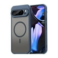thumbnail image 1 of Allytechgroup for Google Pixel 9 Pro Case, Compatible with Magsafe Matte Transparent Slim Fit Rugged Hybrid TPU PC Hard Shell Phone Case Covere for Google Pixel 9 Pro, Blue, 1 of 7
