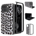 thumbnail image 1 of Allytechgroup Google Pixel 9 Pro Fold Case, Leopard Print Series Slim Fit Shockproof Rugged Drop Protection Hybrid Stylish Case Cover for Google Pixel 9 Pro Fold,Silver, 1 of 4