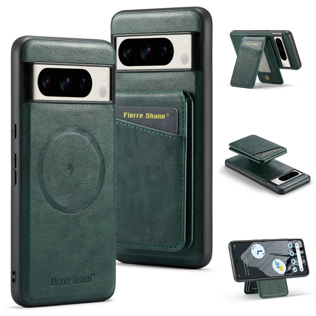 Allytechgroup Google Pixel 9 Pro XL Wallet Case with Card Holder, PU Leather Shockproof