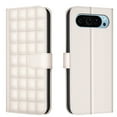 thumbnail image 1 of Allytechgroup Google Pixel 9 Pro XL Wallet Case Cover, Hand Wrist Grid Design Stylish Shockproof Cards Slots RFID Blocking Phone Case Cover for Women Men, Beige, 1 of 7