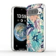 thumbnail image 1 of Allytechgroup Google Pixel 9A Case Clear, Samsung A36 5G Cover, Fashion Flowers Design Slim Shell Back Cover Shockproof Anti-Scratch Bumper Luxury Phone Case for Google Pixel 9A, 1 of 4