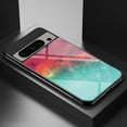 thumbnail image 1 of Allytechgroup for Google Pixel 9A Case, Glass Back Cover Galaxy Series Sleek Anti-Scratch Shockproof Bumper Slim Fit Shell Cover for Google Pixel 9A 6.3" - Galaxy, 1 of 8