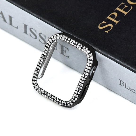 Allytechgroup Hard PC Bumper Case for Apple Watch Series 11/10 46mm, Shockproof Case Cover Protector for iWatch Series 11/10 46mm (No Screen Protector), Black