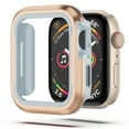 thumbnail image 1 of Allytechgroup Hard PC Bumper Case for Apple Watch Series 10 46mm,Ultra-Thin Protective Cover Frame [NO Screen Protector] for iWatch Series 10 46mm, Gold, 1 of 8