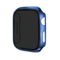 thumbnail image 1 of Allytechgroup Hard PC Case Compatible for Apple Watch Series 6/5/4/SE 40mm, [Privacy Screen Protector] Ultra-Thin Overall Shockproof Protective Cover for iWatch Series 6/5/4/SE 40mm, Blue, 1 of 5