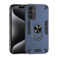 thumbnail image 1 of Allytechgroup Hybrid TPU PC Back Cover Case for Samsung Galaxy A32 4G, Military Grade Shockproof Ring Holder Kickstand Compatible with Car Mount Phone Case for Women Men, Navyblue, 1 of 7