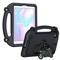 Allytechgroup Kids Case for 7.9" iPad mini 1/2/3/4/5 2012-2019 Release, Shockproof Shell Lightweight Handle Stand Anti-Scratch Non-Slip for iPad mini 5 2019, Black