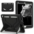 thumbnail image 1 of Allytechgroup Kids Case for Apple iPad 11th Generation 11" 2025 & iPad 10th Generation 10.9" 2022, Kids Friendly Heavy Duty Shockproof Tablet Case with Pencil Holder & Foldable Stand, Black, 1 of 8