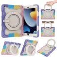 thumbnail image 1 of Allytechgroup Kids Case for Apple iPad 9th 8th 7th Generation 10.2" 2021/2020/2019, with Pencil Holder Heavy Duty Protection Multiple Layers Kids Friendly Rotating Kickstand Rugged Handle Cover, 1 of 15