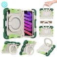thumbnail image 1 of Allytechgroup Kids Case for Apple iPad Mini 7th Gen/ iPad mini 6th Gen, with Pencil Holder Heavy Duty Protection Multiple Layers Kids Friendly Rotating Kickstand Rugged Handle Cover for iPad mini 6 7, 1 of 16
