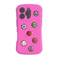 thumbnail image 1 of Allytechgroup Kids Case Compatible with iPhone 16 Pro Max 6.9", [1x Screen Protector] Soft EVA Slim Lightweight Kid-Friendly Design Shockproof Back Cover for Apple iPhone 16 Pro Max, Rose, 1 of 6