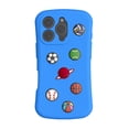 thumbnail image 1 of Allytechgroup Kids Case Compatible with iPhone 16 Pro Max 6.9", [1x Screen Protector] Soft EVA Slim Lightweight Kid-Friendly Design Shockproof Back Cover for Apple iPhone 16 Pro Max, Blue, 1 of 9