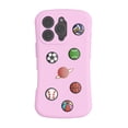 thumbnail image 1 of Allytechgroup Kids Case Compatible with iPhone 16 Pro Max 6.9", [1x Screen Protector] Soft EVA Slim Lightweight Kid-Friendly Design Shockproof Back Cover for Apple iPhone 16 Pro Max, Pink, 1 of 9