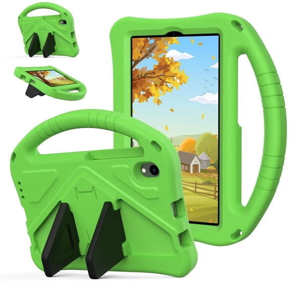 Allytechgroup Kids Case for Onn 7 Inch Tablet 2024 (Model:100135924), Onn 7 2024 Case, Shockproof Protective Cover with Handle Stand for Onn 7 Inch Tablet Case 2024, Green