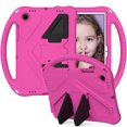 thumbnail image 1 of Allytechgroup Kids Case for Samsung Galaxy Tab A 7.0 2016 (SM-T280/T285), Slim EVA Shockproof Heavy Duty Case with Foldable Kickstand / Handle Kids Friendly Case for Boys Girls Children, Rose, 1 of 6