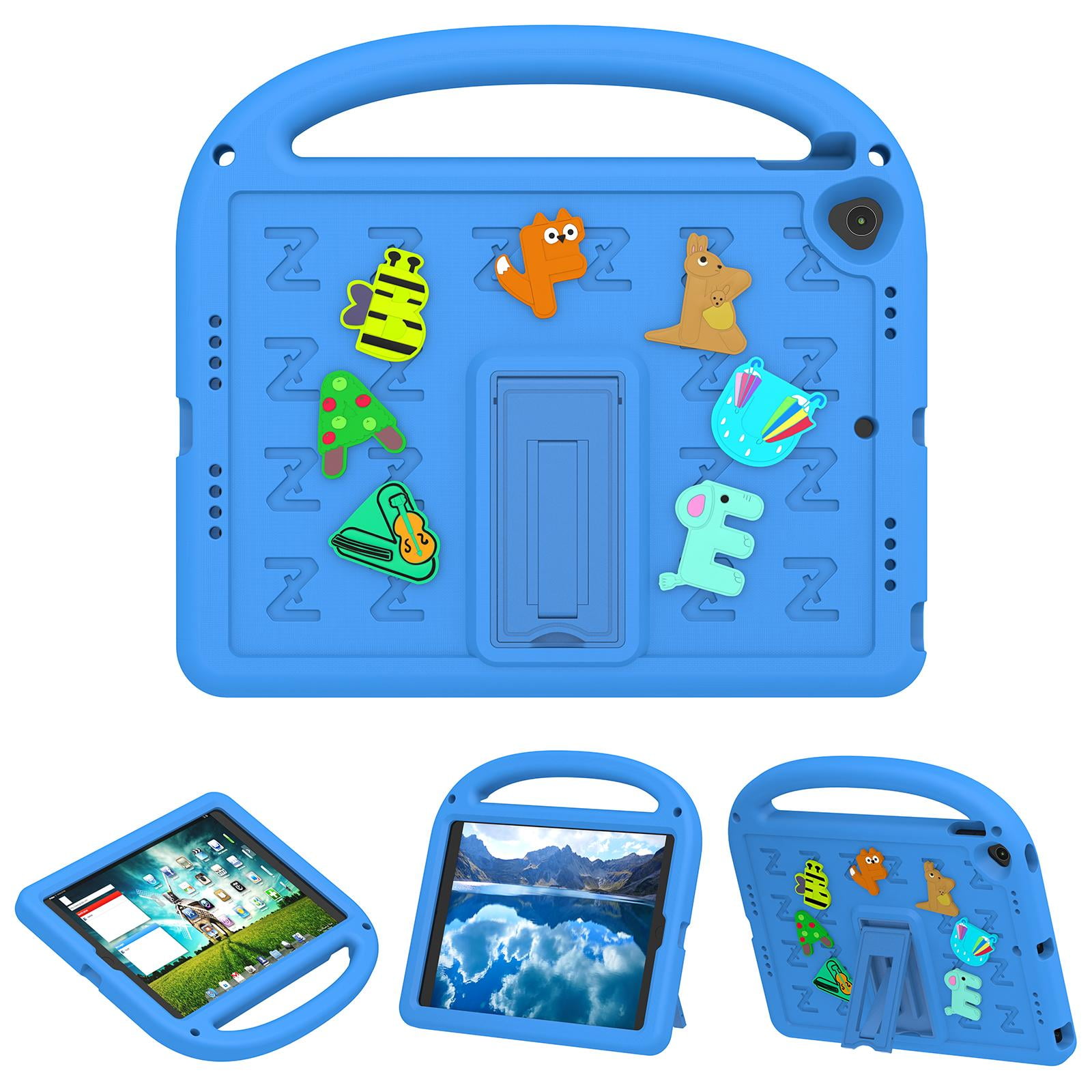 Custodia Per IPad 7/8/9/10 Gen 10.2/10.9'' Con Maniglia In EVA - Antiurto Per Bambini
