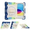 thumbnail image 1 of Allytechgroup Kids Case for iPad (A16) 11th Generation 11 Inch 2025, iPad 10th Generation 10.9 inch 2022 Kids Case Built-in kickstand & Hand Strap Lightweight Shockproof Silicone Cover, Blue, 1 of 11