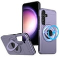 thumbnail image 1 of Allytechgroup Lightweight Case for Samsung Galaxy A13 5G,Rotatable Ring Kickstand,Sliding Lens Cover,Enhanced Camera & Screen Full Body Protection Shockproof Case for Samsung Galaxy A13 5G, Purple, 1 of 6