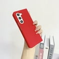 thumbnail image 1 of Allytechgroup Liquid Silicone Back Cover for Samsung Galaxy Z Fold 5, Slim Fit Bumper Shockproof Drop Protection Moranti Color Phone Case for Women Men, Red, 1 of 8