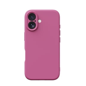 Allytechgroup Liquid Silicone Case for Apple iPhone 16, Full Body Shockproof Drop Proof Camera Lens Protective Anti-Fingerprint Bumper Phone Case for Apple iPhone 16, Rose