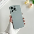 thumbnail image 1 of Allytechgroup Liquid Silicone Slim Phone Case for Apple iPhone 11 Pro Max, Ultra Thin Camera Lens Protective Anti-Scratch Shockproof Case Cover for Women Men, Bluegray, 1 of 6