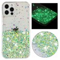 thumbnail image 1 of Allytechgroup Luminous TPU Back Cover Case for Apple iPhone 16 Pro Max, Slim Fit Shockproog Anti-Scratch Drop Proof Protective Stylish Phone Case for iPhone 16 Pro Max, Green, 1 of 8