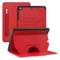 thumbnail image 1 of Allytechgroup Luxury iPad Air 11 Case 2024, Elegant Business Type Cover with Pencil Holder - Multi Angle Viewing Stand and Shockproof Apple iPad Air Case 11 inch 2024, Red, 1 of 8