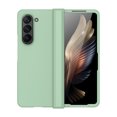 thumbnail image 1 of Allytechgroup Macaron Color Phone Case for Samsung Galaxy Z Fold 5, Slim Fit Bumper Shockproof Stylish Anti-Fringerprint Protective Drop Proof Case for Galaxy Z Fold 5, Mint, 1 of 8