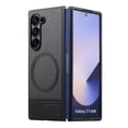 thumbnail image 1 of Allytechgroup Magnetic Back Cover Case for Samsung Galaxy Z Fold 3, PU Leather Slim Case Support Wireless Charging Anti-Scratch Non-Slip Shockproof Protective Shell for Samsung Galaxy Z Fold 3, Black, 1 of 10