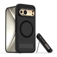 thumbnail image 1 of Allytechgroup Magnetic Back Cover for Google Pixel 9 Pro XL, Wireless Charging Support Kickstand Anti-Scratch Drop Protection Phone Case for Google Pixel 9 Pro XL, Black, 1 of 7