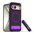 thumbnail image 1 of Allytechgroup Magnetic Back Cover for Google Pixel 9 Pro XL, Wireless Charging Support Kickstand Anti-Scratch Drop Protection Phone Case for Google Pixel 9 Pro XL, Purple, 1 of 7