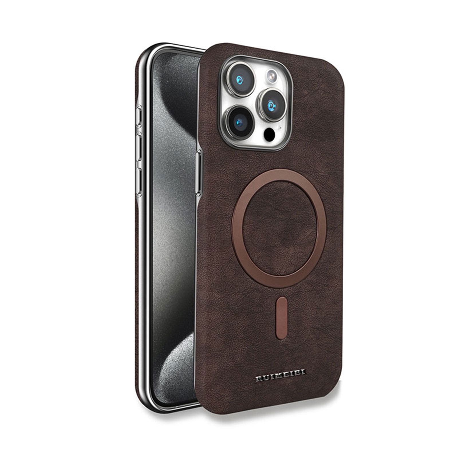 Allytechgroup Magnetic Back Cover for Apple iPhone 15 Pro