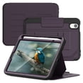 thumbnail image 1 of Allytechgroup Magnetic Case for Apple iPad Mini 7th 6th Generation 8.3", Multi Angle Viewing Stand Auto Sleep Wake Shockproof Protective Bumper Case Cover for iPad mini 6 7 2021/2024, Purple, 1 of 7