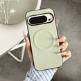 thumbnail image 1 of Allytechgroup Magnetic Case for Google Pixel 6, Premium PU Leather TPU Inner Shockproof Slim Fit Anti-Scratch Wireless Charging Support Drop Protection Back Cover for Google Pixel 6, Green, 1 of 7